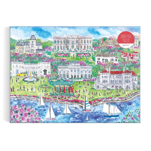 Michael Storrings Puzzle Newport Mansions Hunt 1000 Piece - Picture 3 of 7